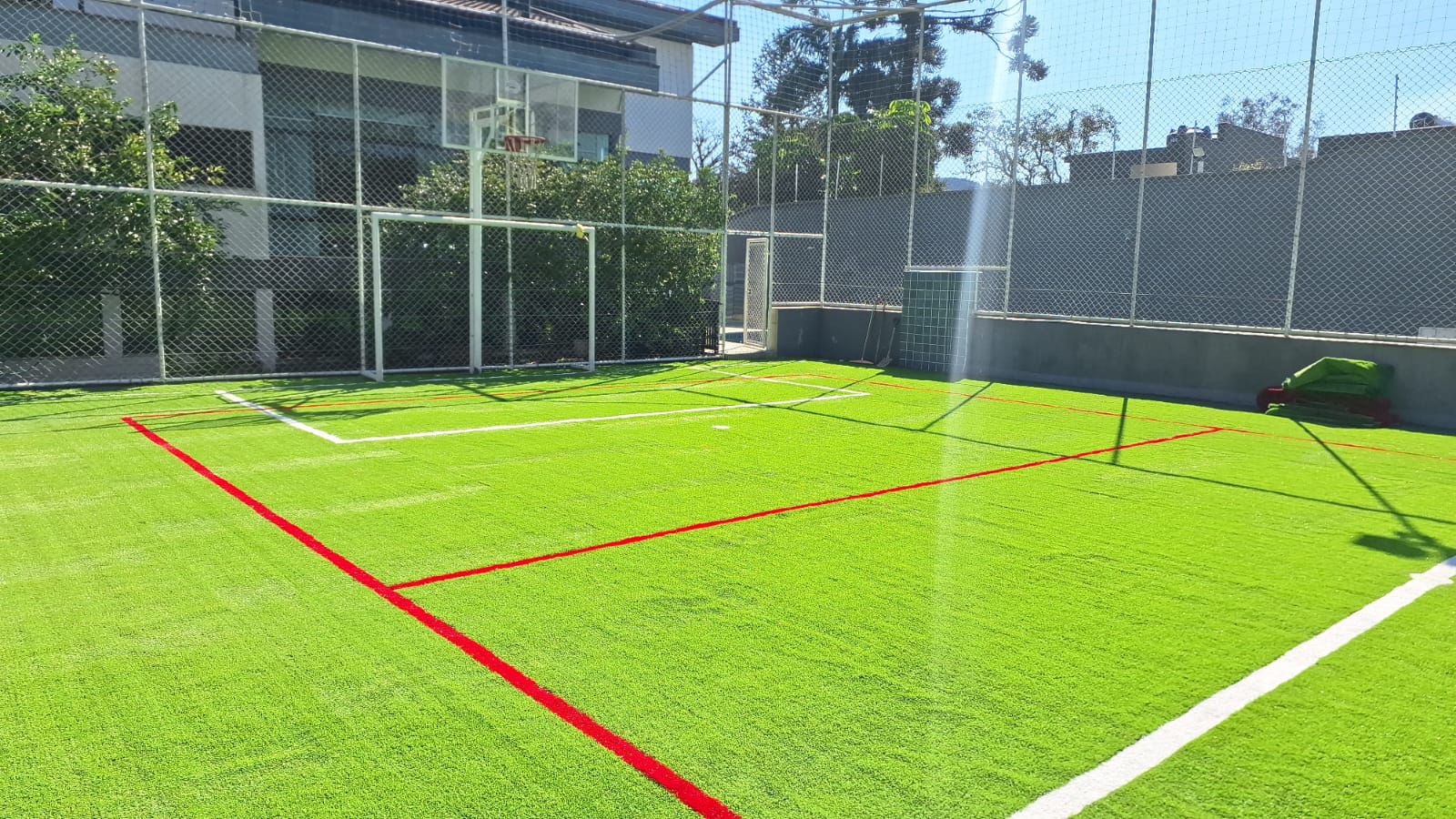 Quadra - Área esportiva multifuncional